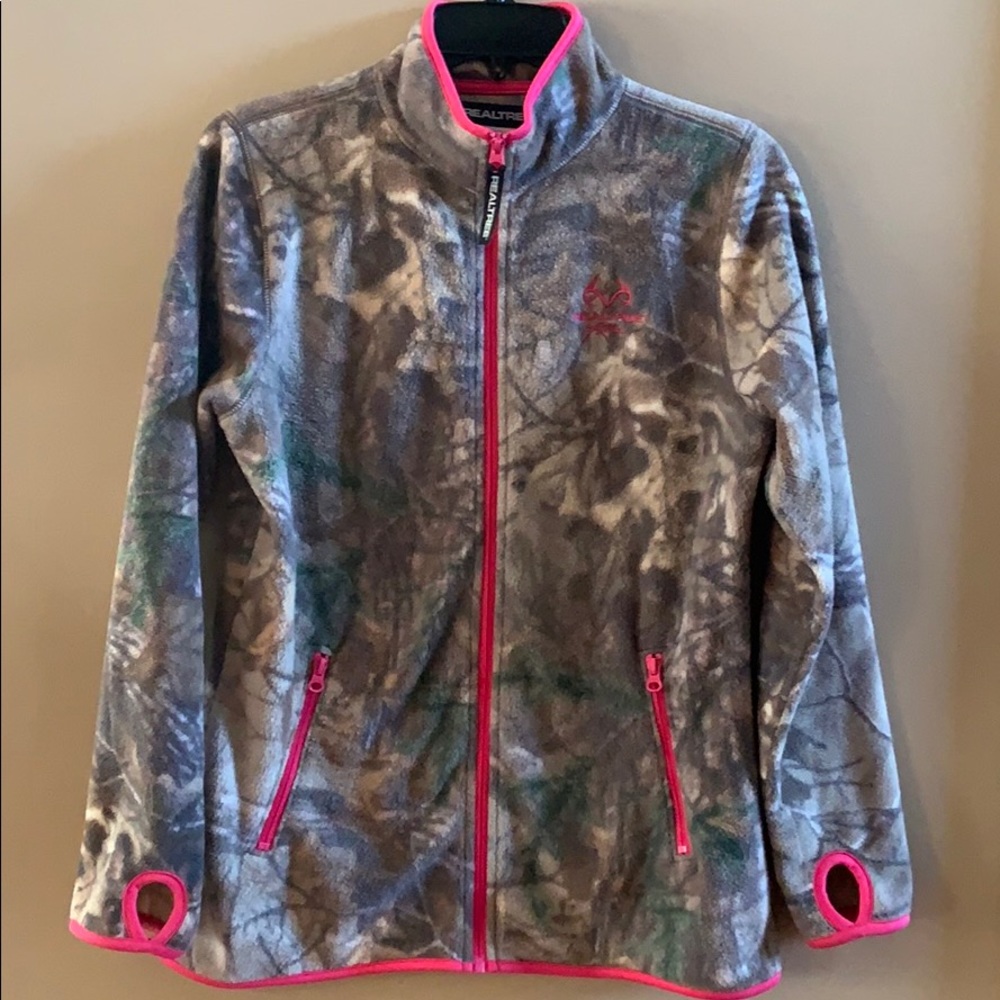 Realtree zip up